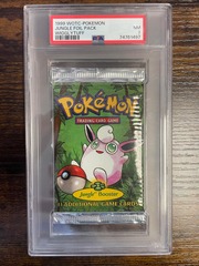 1999 Pokemon Jungle Unlimited Wigglytuff Booster Pack PSA 7 74761497